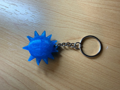 2 in 1 Personalized Sun Keychain.