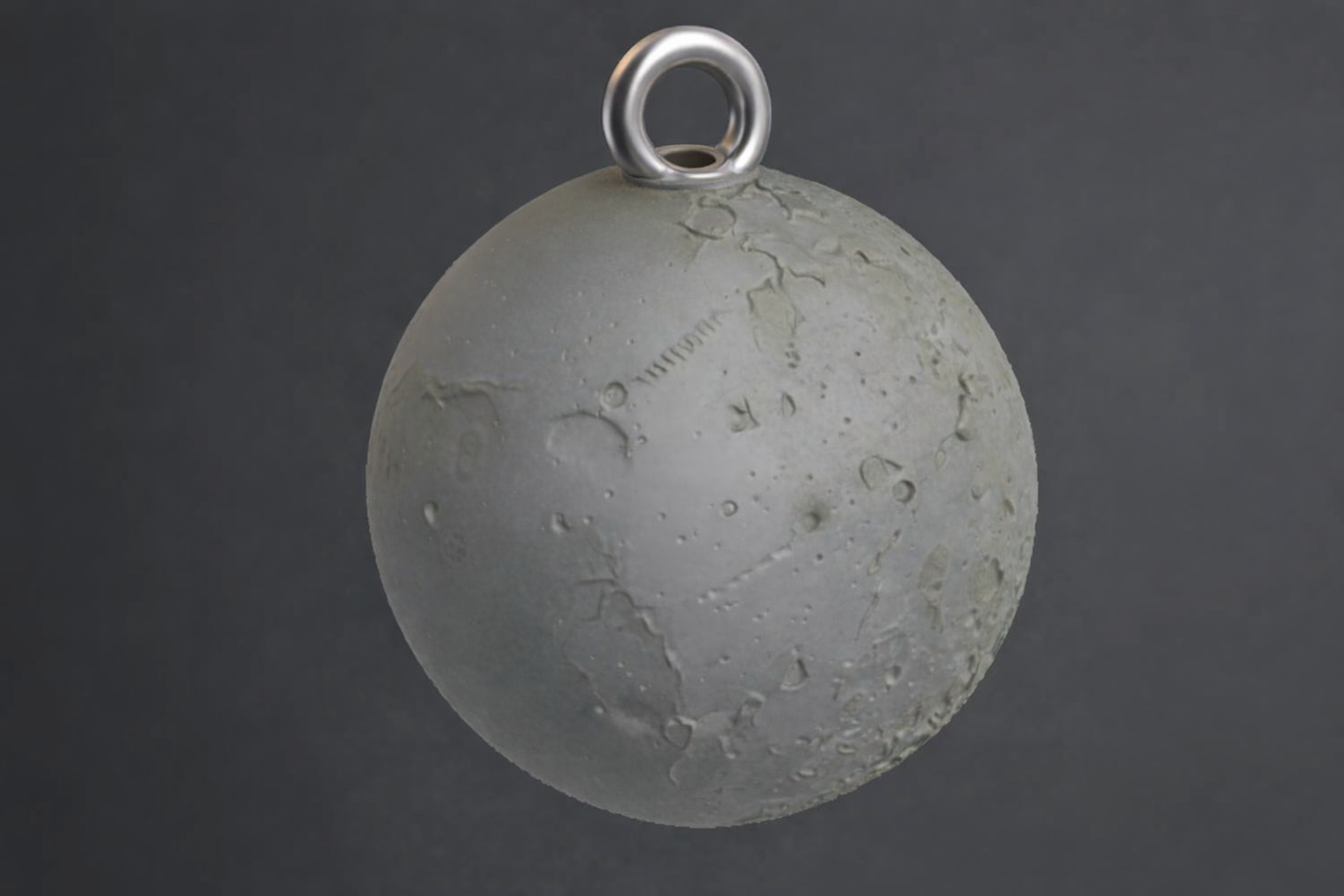 Moon Keychain — Personalized Lunar Charm